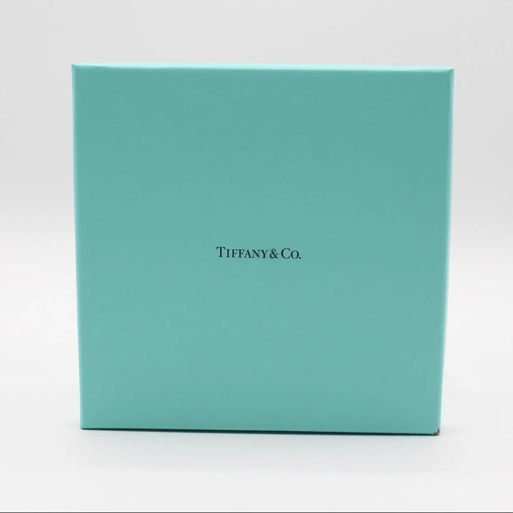 Authentic Small Flat Tiffany & Co Gift Box, 6x6